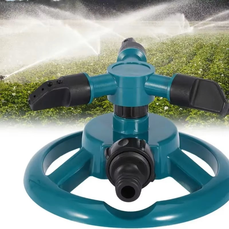 360° Automatic Rotating Sprinkler. Automatic Water Sprayer. Garden Irrigation Supplies.