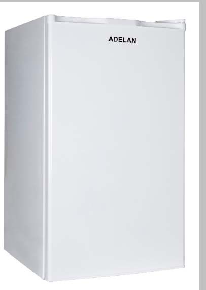 Freestanding, Adelan BC-90 Mini Refrigerator, Manual Defrosting